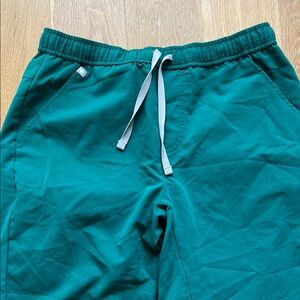 Figs Green Medical Scrub Jogger Pants